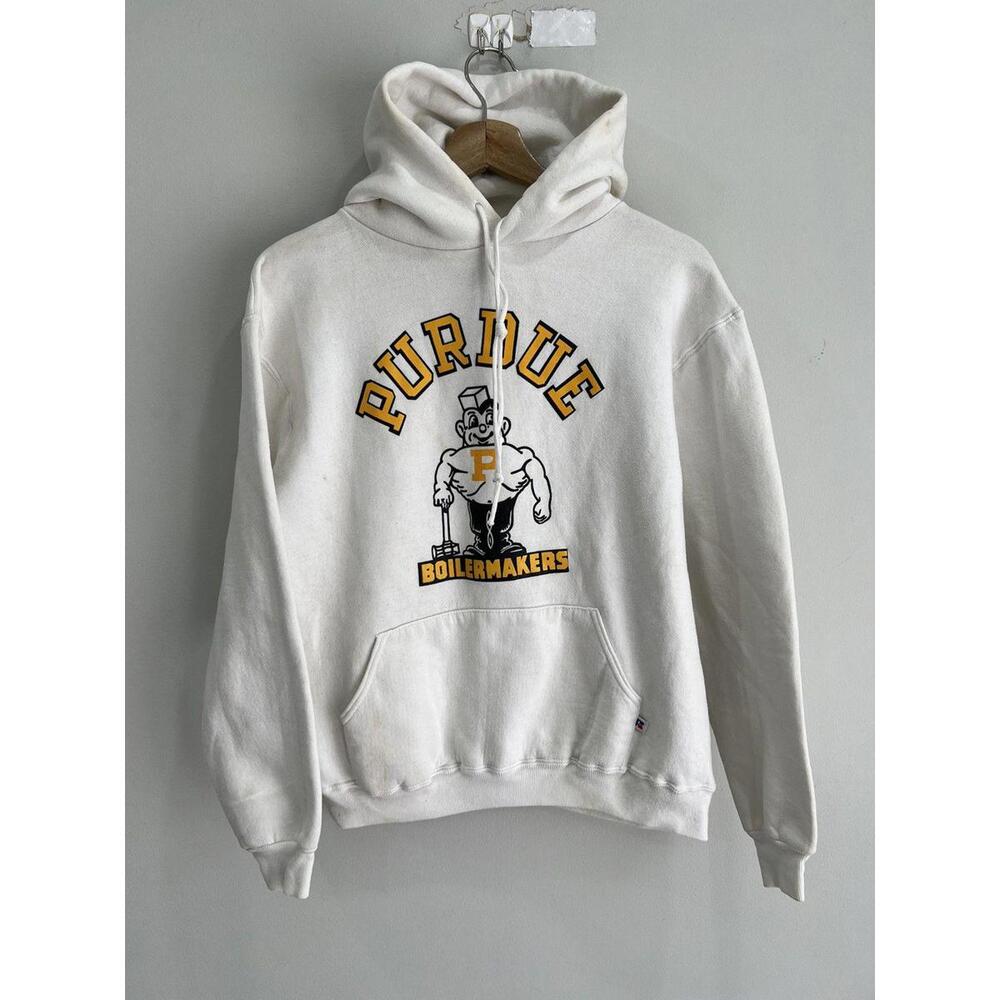 Vintage Russell Athletic Purdue Hoodie Sweater usa